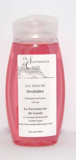 Vente en ligne du gel douche Orchidée